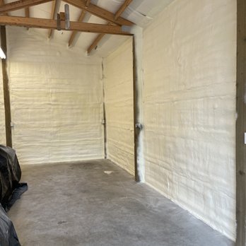 HOC Spray Foam Insulation - look how smooth and even they are! - Insulation Installation Near Me HOC Spray Foam Insulation - look how smooth and even they are! - Insulation Installation Near Me