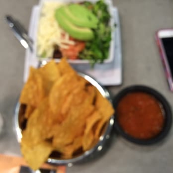 Taco Maya - (T) Steak Burrito Bowl $7.99 and complimentary chips and my choice of salsa - Mexican Near Me - Niles, Illinois