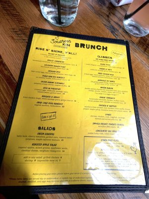 Menu photo 1 Southern Kin Cookhouse Somerville, MA Menu photo 1 Southern Kin Cookhouse Somerville, MA