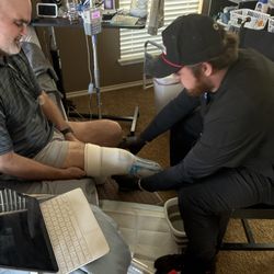 SOLA Prosthetics - Cast fitting!