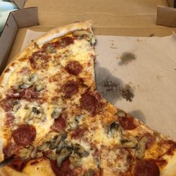 Maria's Famous Subs & Pizza - Pepperoni and mushroom with extra cheese