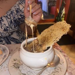 Soupe a l'onion de la mere Soupe a l'onion de la mere