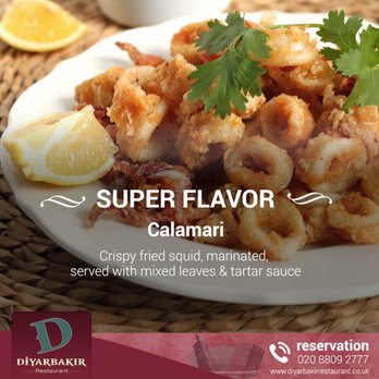 Diyarbakir - Seafood at Diyarbakir restaurant - Turkish Near Me - Haringey, XGL