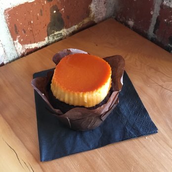 Cafe 86 - Ube Flan Cupcake. - Desserts Near Me - Artesia, California
