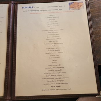 Salvatoria Kitchen & Bar - menu - Salvadoran Near Me - Astoria, New York Salvatoria Kitchen & Bar - menu - Salvadoran Near Me - Astoria, New York