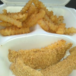 K T's food truck - Catfish combo