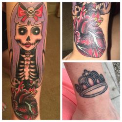 Radtattooey - A cover up done by Roman