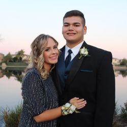 There She Glows - Formal beauty in a nice winter spray tan