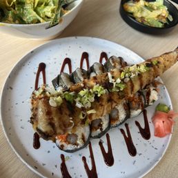 Crispy Unagi Futomaki