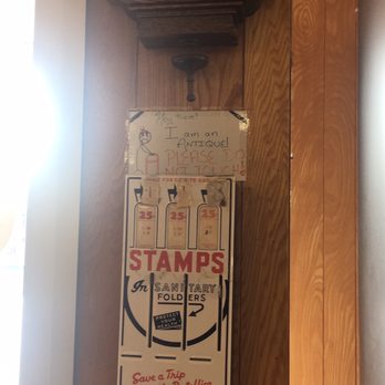 Liled's Candy Kitchen - Antique metal stamp dispenser - Candy Stores Near Me - Vallejo, California
