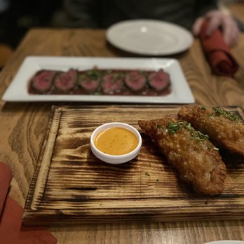 Castilla Restaurant and Tapas Bar - Beef medallions and Chicken Empanadas - Spanish Near Me - Bellevue, Washington