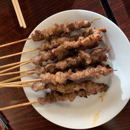Lamb skewers Lamb skewers
