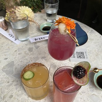 Wabi on Rose - Wabi Spicy Rita Cocktail, Wilde Berry, Lychee on Rose Cocktail - Sushi Bars Near Me - Venice, California Wabi on Rose - Wabi Spicy Rita Cocktail, Wilde Berry, Lychee on Rose Cocktail - Sushi Bars Near Me - Venice, California