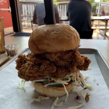 Basilisk - Fried chicken sandwich - New American Near Me - Portland, Oregon