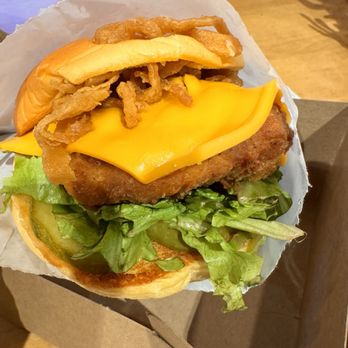Shake Shack Madison Square Park - Chicken Shack - Fast Food Near Me - New York, New York