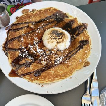 Bacon Social House - S'mores Pancakes - Breakfast & Brunch Near Me - Denver, Colorado Bacon Social House - S'mores Pancakes - Breakfast & Brunch Near Me - Denver, Colorado