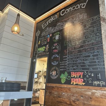 Eureka! - The bar wall - American Near Me - Concord, California Eureka! - The bar wall - American Near Me - Concord, California