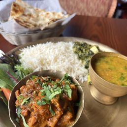 Chicken Thali Chicken Thali