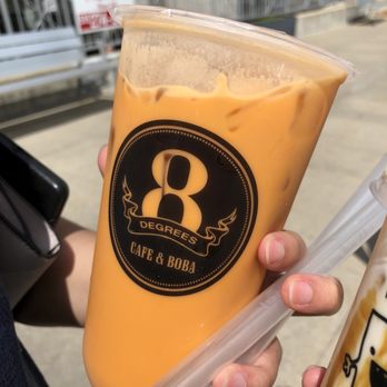 8 Degrees Ice Cream & Boba - Thai tea - Ice Cream & Frozen Yogurt Near Me - Des Moines, Iowa 8 Degrees Ice Cream & Boba - Thai tea - Ice Cream & Frozen Yogurt Near Me - Des Moines, Iowa