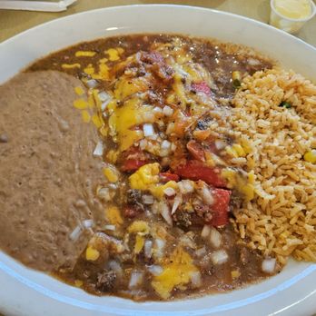 Melendez - Cheese enchilada plate - Tex-Mex Near Me - San Antonio, Texas Melendez - Cheese enchilada plate - Tex-Mex Near Me - San Antonio, Texas