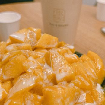 Sul & Beans - mango bingsoo and grape ade - Desserts Near Me - Irvine, California