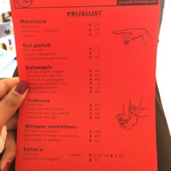 Platin Nails Studio - Prijzenlijst