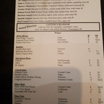 H H Cotton's - Drink menu - Sports Bars Near Me - San Clemente, California H H Cotton's - Drink menu - Sports Bars Near Me - San Clemente, California
