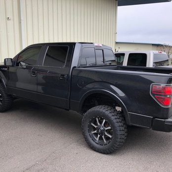 Advanced Window Tint - 19 F150 tinted with Johnson's Greystone film. - Car Window Tinting Near Me - Medford, Oregon Advanced Window Tint - 19 F150 tinted with Johnson's Greystone film. - Car Window Tinting Near Me - Medford, Oregon
