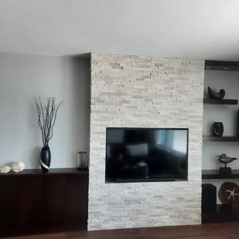 Exclusive Cabinets - After TV wall - Cabinetry Near Me - Largo, Florida