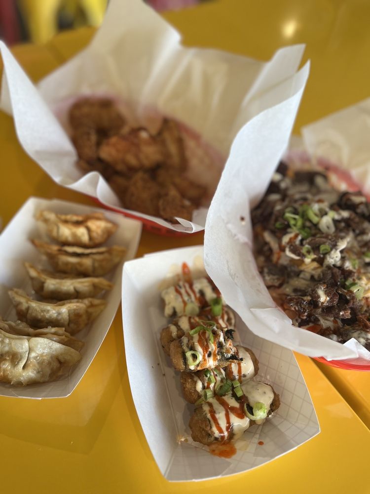 Food from Bumblebee's KBBQ and Grill