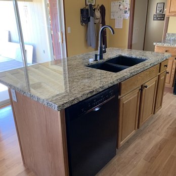English Marble & Granite - Our new kitchen countertops. - Countertop Installation Near Me - Henderson, Nevada English Marble & Granite - Our new kitchen countertops. - Countertop Installation Near Me - Henderson, Nevada