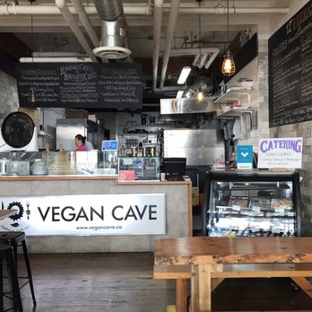 Vegan Cave Cafe - Interior - Pizza Near Me - Vancouver, British Columbia