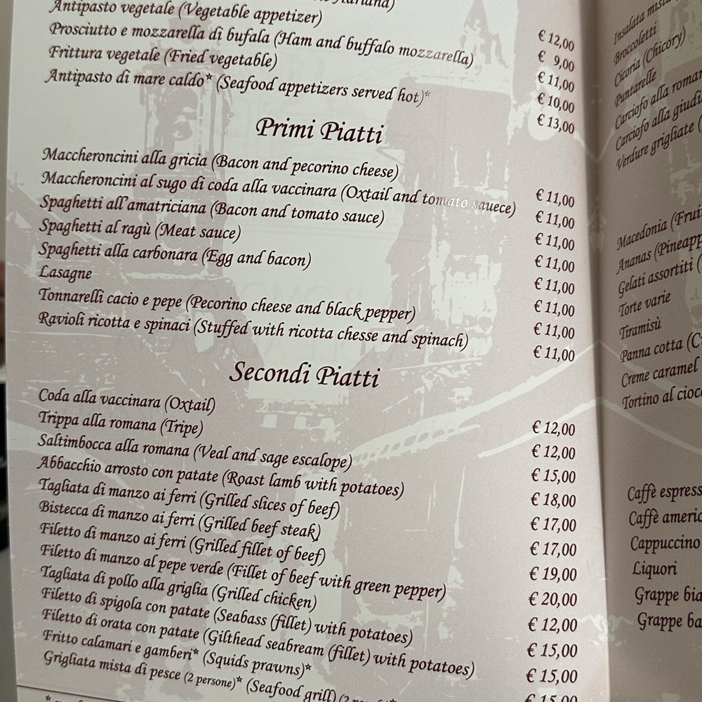 Da Romolo Alla Mole Adriana - Pizza Near Me - Rome, RM Da Romolo Alla Mole Adriana - Pizza Near Me - Rome, RM