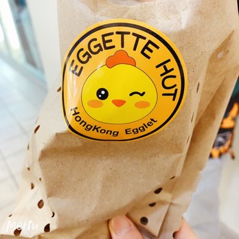 Eggette Hut - a person holding a bag of eggs - Desserts Near Me - Markham, Ontario