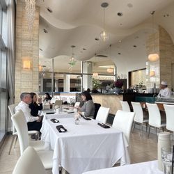 Inside restaurant