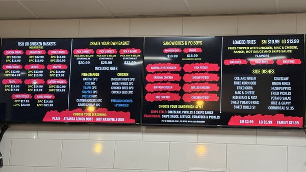 Menu photo 2 Skip's Fish & Chicken Sacramento, CA Menu photo 2 Skip's Fish & Chicken Sacramento, CA