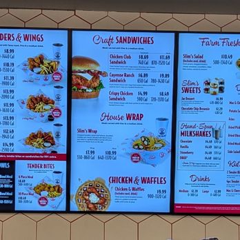 Slim Chickens - Nice amount of options. - Chicken Wings Near Me - Dothan, Alabama Slim Chickens - Nice amount of options. - Chicken Wings Near Me - Dothan, Alabama