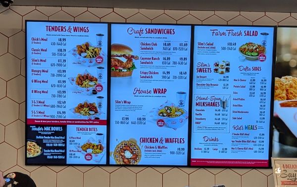 Menu photo 2 Slim Chickens Dothan, AL Menu photo 2 Slim Chickens Dothan, AL