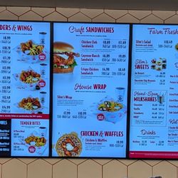 Slim Chickens - Nice amount of options.