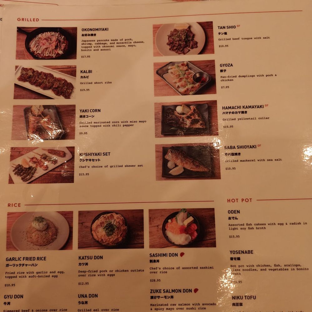 Izakaya MEW - Menu - Tapas Bars Near Me - New York, New York Izakaya MEW - Menu - Tapas Bars Near Me - New York, New York