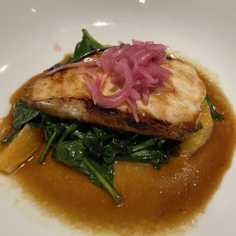 Fleming’s Prime Steakhouse & Wine Bar - Chilean sea bass - Wine Bars Near Me - Plano, Texas Fleming’s Prime Steakhouse & Wine Bar - Chilean sea bass - Wine Bars Near Me - Plano, Texas