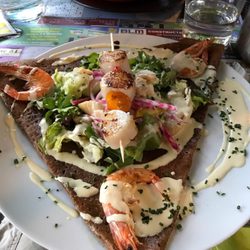 Les Pieds dans l'Plat - First galette was amazing.