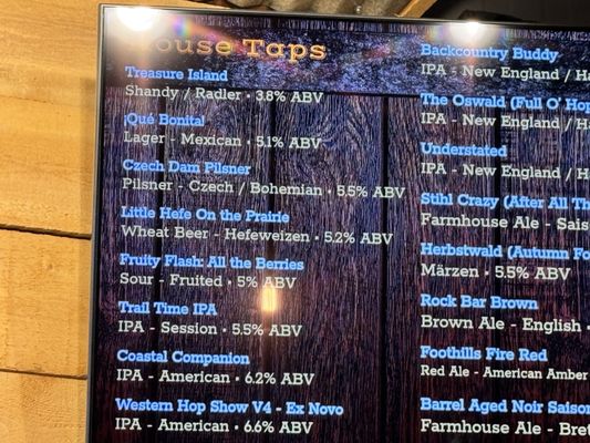 Menu photo 7 Woods Boss Brewing Company Denver, CO Menu photo 7 Woods Boss Brewing Company Denver, CO