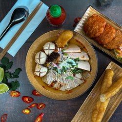 Pho City - Special Imperial Hue Noodle, Quay and Gluttonous Pork Patties