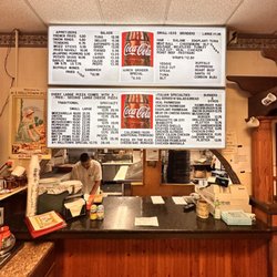 A-1 Hilltown Pizza - Hilltown's Menu board as of June 2024