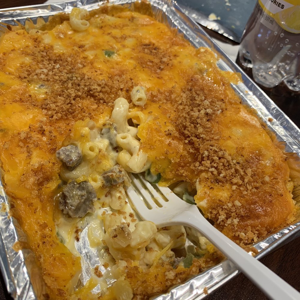 Mix N Mac - Photo doesn't really do this justice. This was Philly cheesesteak Mac n cheese. I didn't expect that I'd enjoy it as much as I did. - Gluten-Free Near Me - Middletown, New York Mix N Mac - Photo doesn't really do this justice. This was Philly cheesesteak Mac n cheese. I didn't expect that I'd enjoy it as much as I did. - Gluten-Free Near Me - Middletown, New York