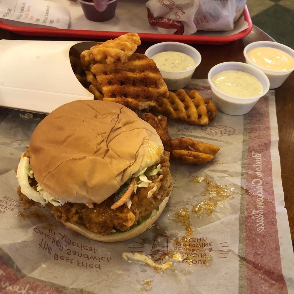 Buffalo chicken sandwich combo. Buffalo chicken sandwich combo.