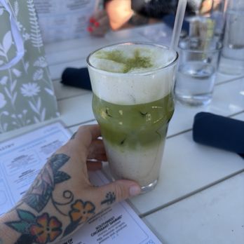 Prep & Pastry - Seasonal Drink - Spiced Honey Matcha with Oatmilk - Breakfast & Brunch Near Me - Tucson, Arizona