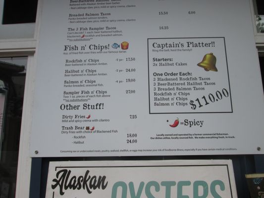 Menu photo 7 Deckhand Dave's Fish Tacos Juneau, AK Menu photo 7 Deckhand Dave's Fish Tacos Juneau, AK