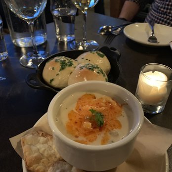 Scales - Casco Bay Lobster Stew and Cloverleaf Rolls - Seafood Near Me - Portland, Maine Scales - Casco Bay Lobster Stew and Cloverleaf Rolls - Seafood Near Me - Portland, Maine